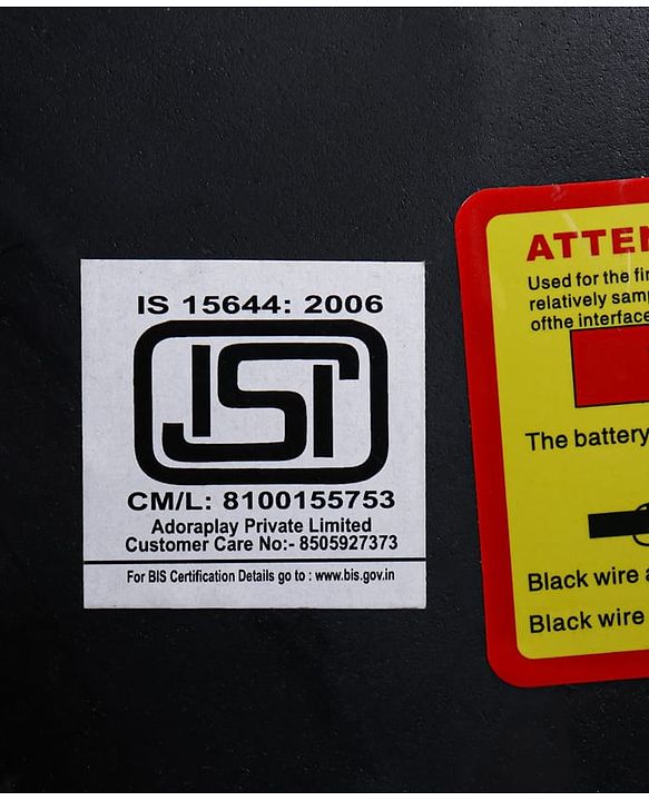 Babyhug Battery Operated Ride On Jeep with Remote Control - Red