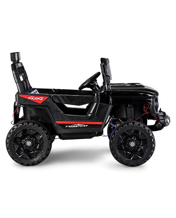 Babyhug Battery Operated Ride On Jeep with Remote Control - Red