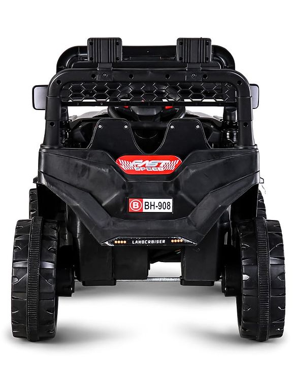 Babyhug Battery Operated Ride On Jeep with Remote Control - Red