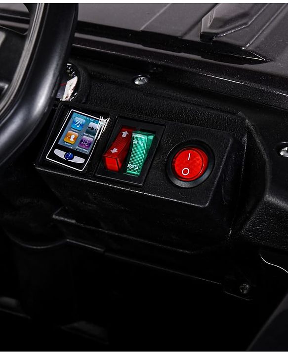 Babyhug Battery Operated Ride On Jeep with Remote Control - Red