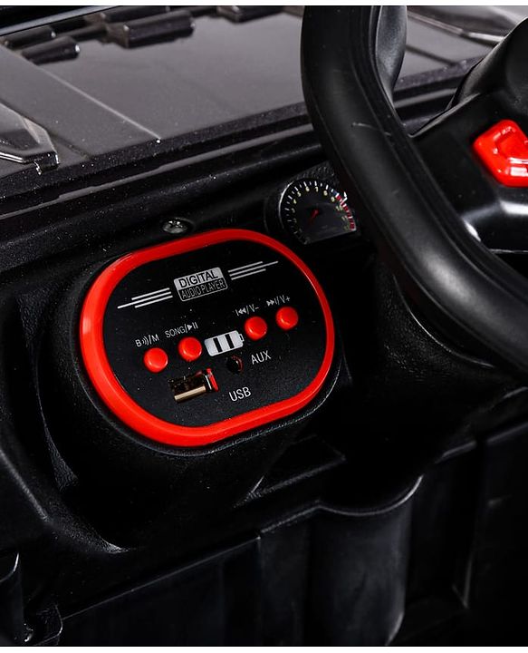 Babyhug Battery Operated Ride On Jeep with Remote Control - Red