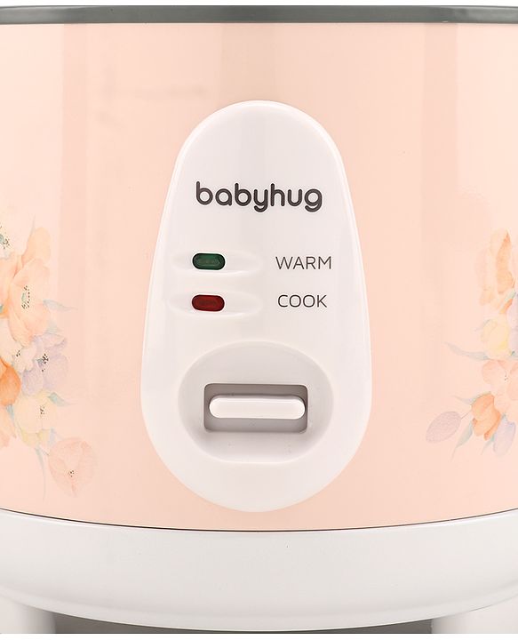 Babyhug Automatic Baby Rice Cooker Cum Food Steamer- Pink