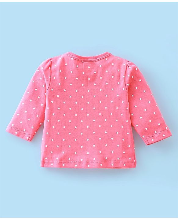 Babyhug 100% Cotton Knit Full Sleeves Front Open Floral & Deer Printed Vests Pack of 3 - Multicolour