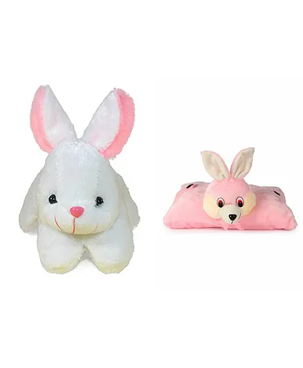 Pink bunny outlet pillow pet