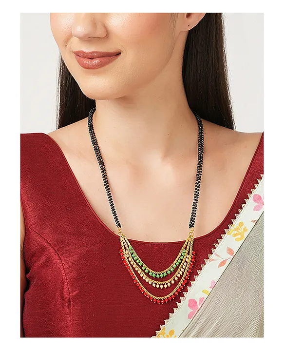 Fancy on sale mangalsutra pendant