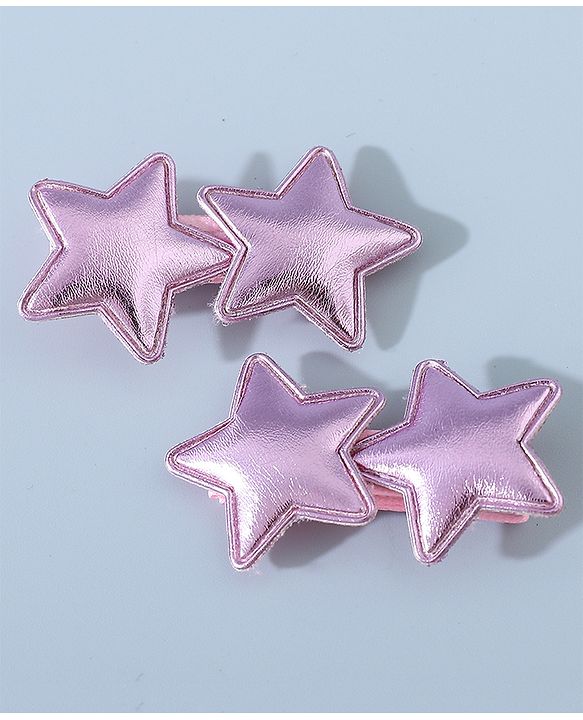 Babyhug Bow & Butterfly Clips Free Size Set of 6 - Multicolor