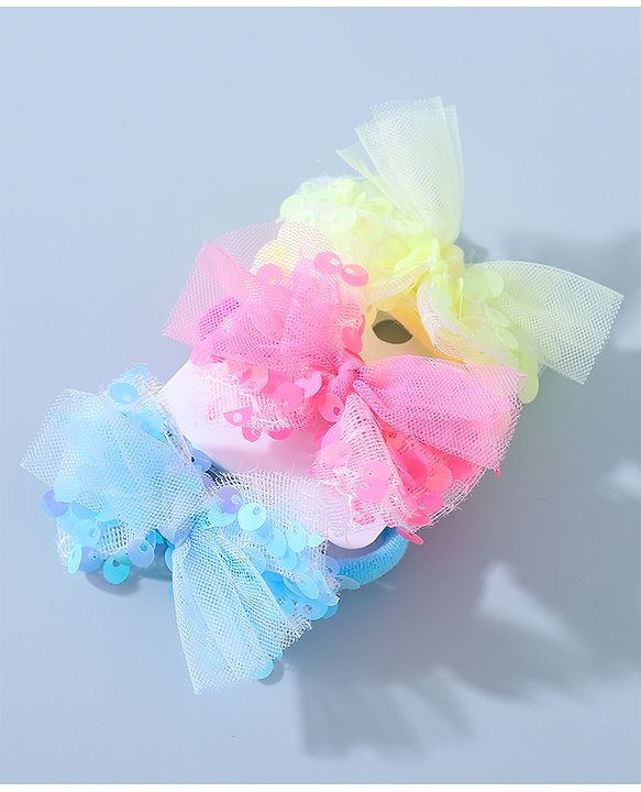Babyhug Rubber Bands & Scrunchies  Free Size Set of 3 - Multicolor
