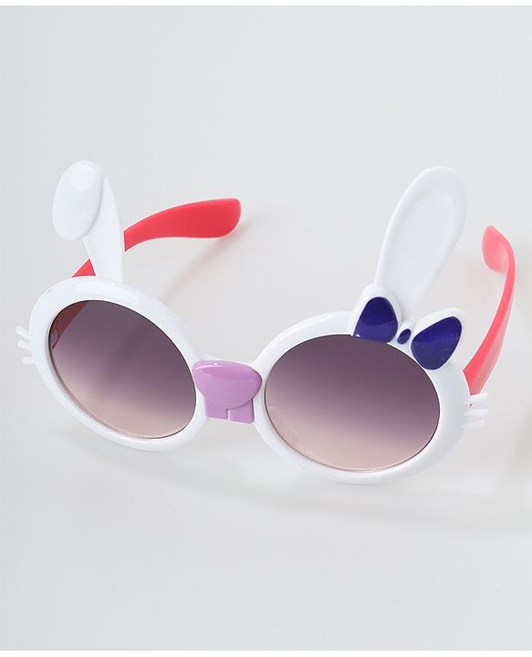 Babyhug Free Size Headband with Sunglasses - White