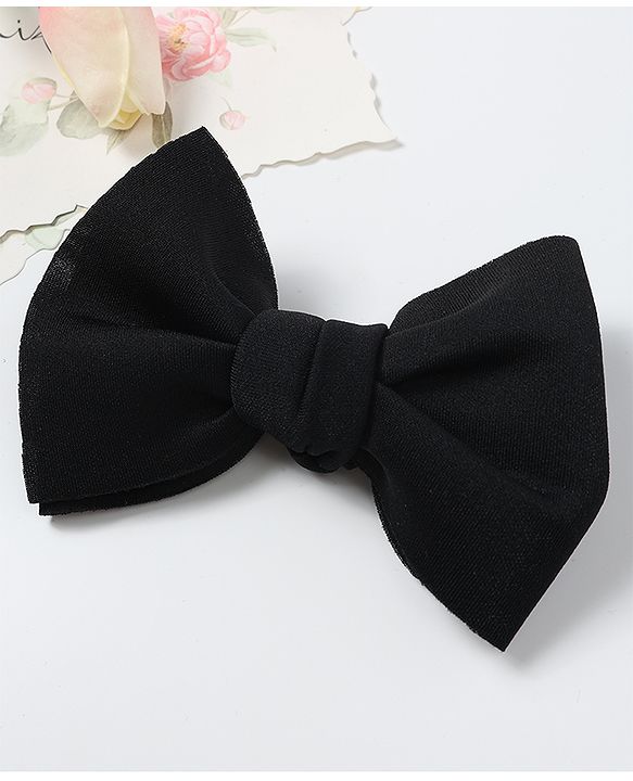 Babyhug Free Size Bow Headband with Sunglasses - Black