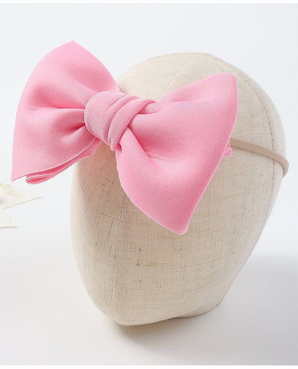 Babyhug Free Size Bow Headband with Sunglasses - Black