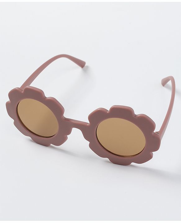 Babyhug Free Size Bow Headband with Sunglasses - Pink
