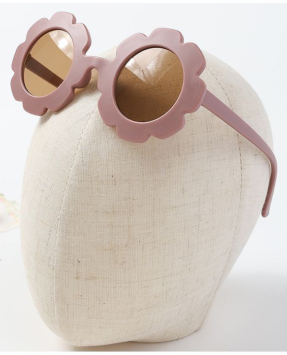 Babyhug Free Size Bow Headband with Sunglasses - Pink