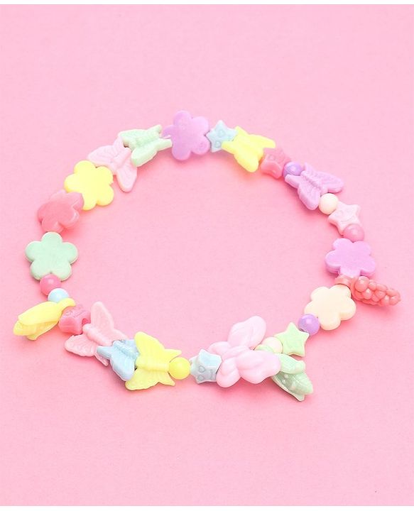 Babyhug DIY Pastel Beads Jewellery Making Kit - Multicolour