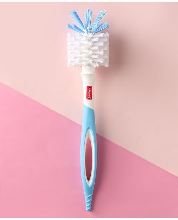 Babyhug Bottle & Nipple Cleaning Brush - Blue