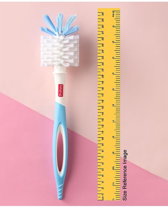 Babyhug Bottle & Nipple Cleaning Brush - Blue