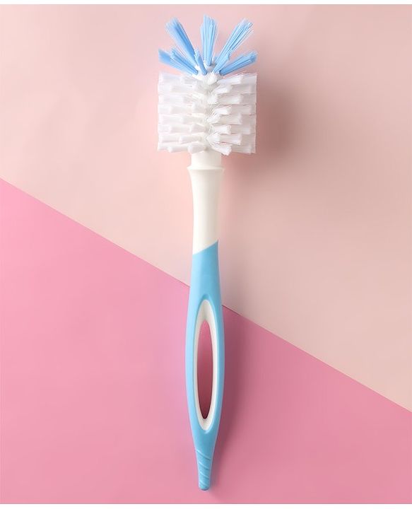 Babyhug Bottle & Nipple Cleaning Brush - Blue