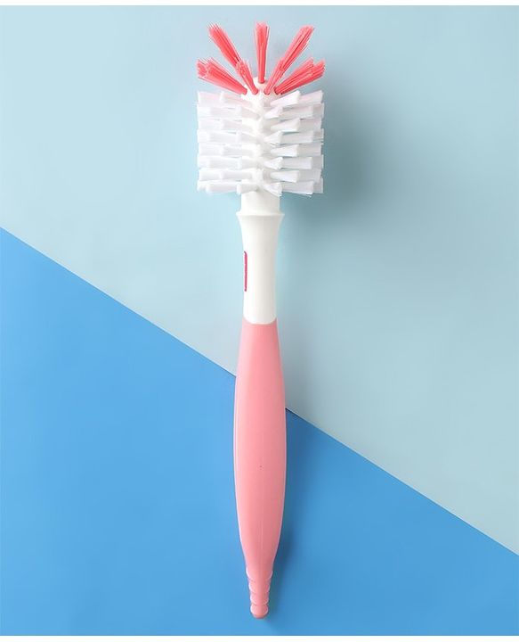 Babyhug Bottle & Nipple Cleaning Brushes - Pink