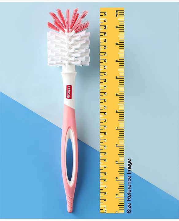 Babyhug Bottle & Nipple Cleaning Brushes - Pink