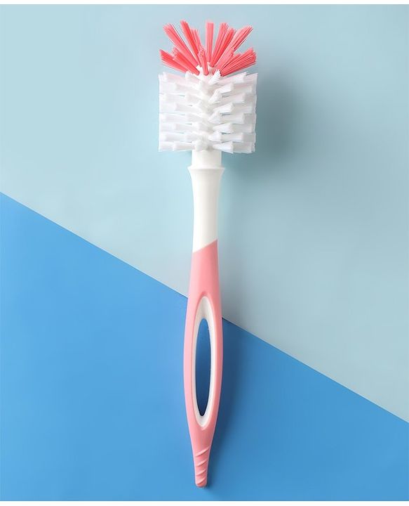 Babyhug Bottle & Nipple Cleaning Brushes - Pink