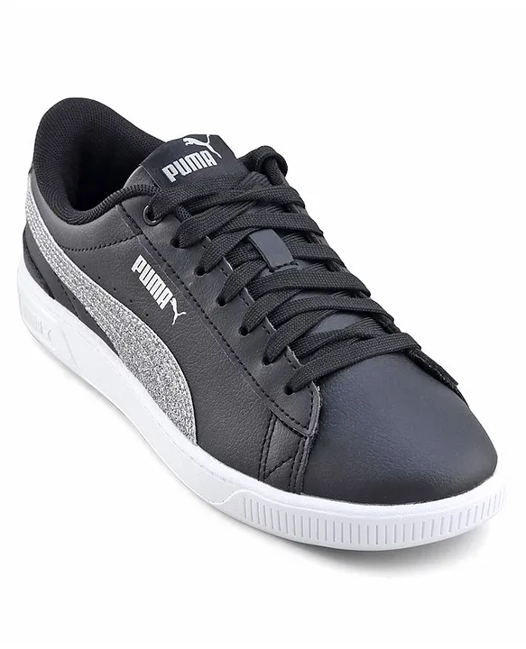 Puma lace up 2024 casual shoes grey