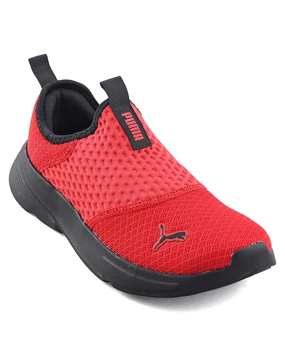 Puma red casual shoes sale