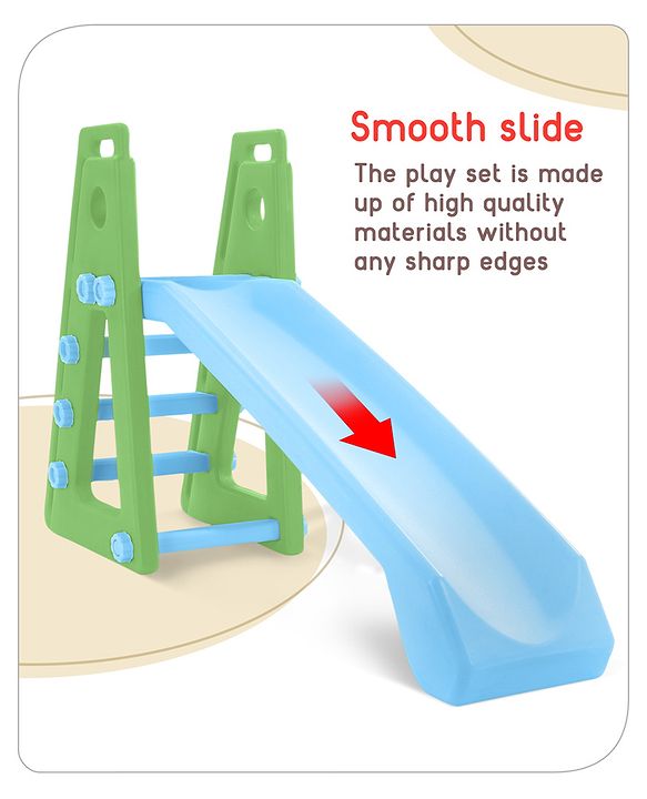 Babyhug Kid's Slide - Red & Yellow