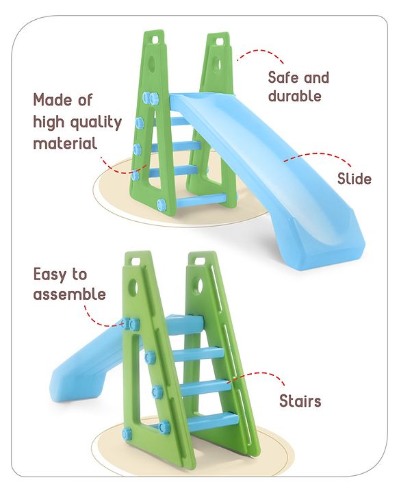 Babyhug Kid's Slide - Red & Yellow