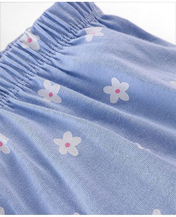 Babyhug 100% Cotton Knit Floral Print Bloomers Pack of 3 - Multicolour