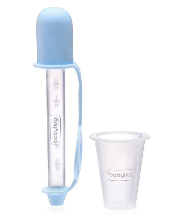 Babyhug 2-in-1 Medicine Dispenser Kit Blue- 2.5 ml