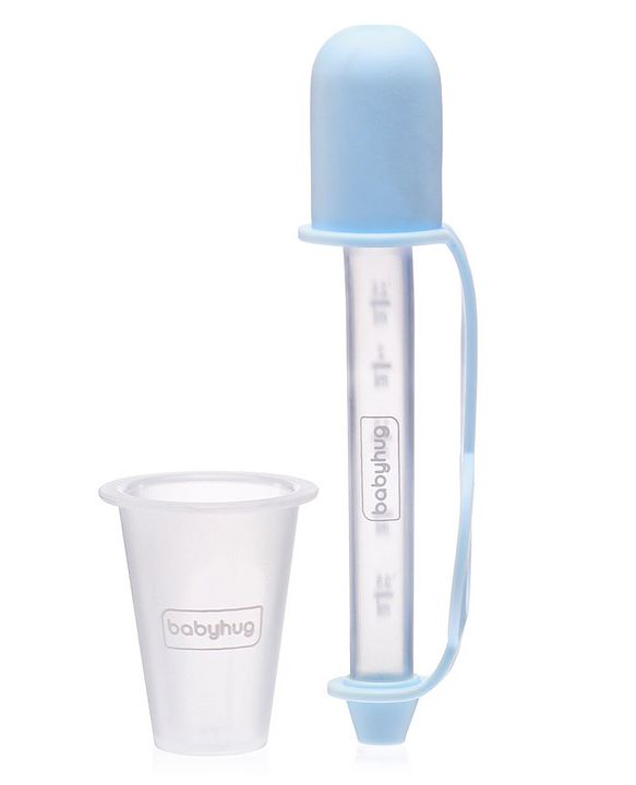 Babyhug 2-in-1 Medicine Dispenser Kit Blue- 2.5 ml