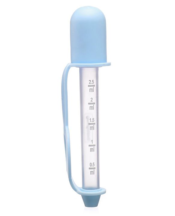 Babyhug 2-in-1 Medicine Dispenser Kit Blue- 2.5 ml