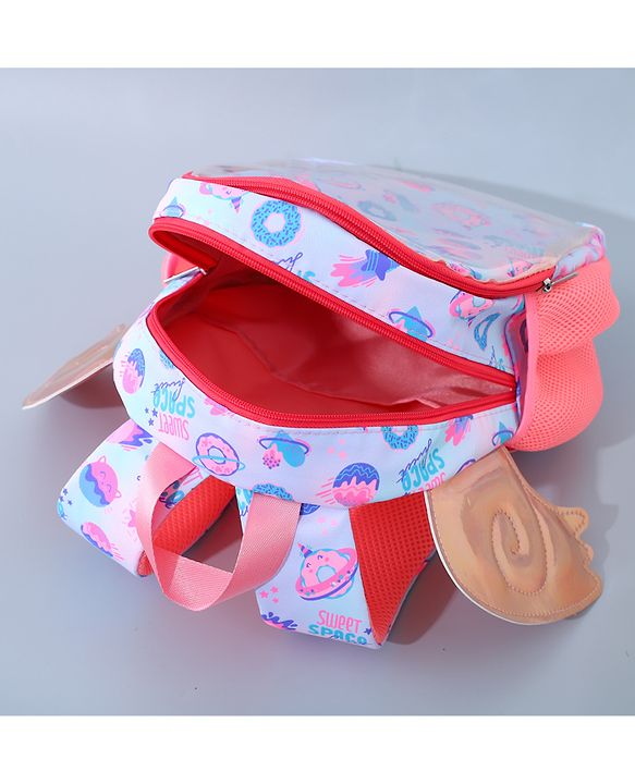 Babyhug Fashion Backpack with Wings - Blue