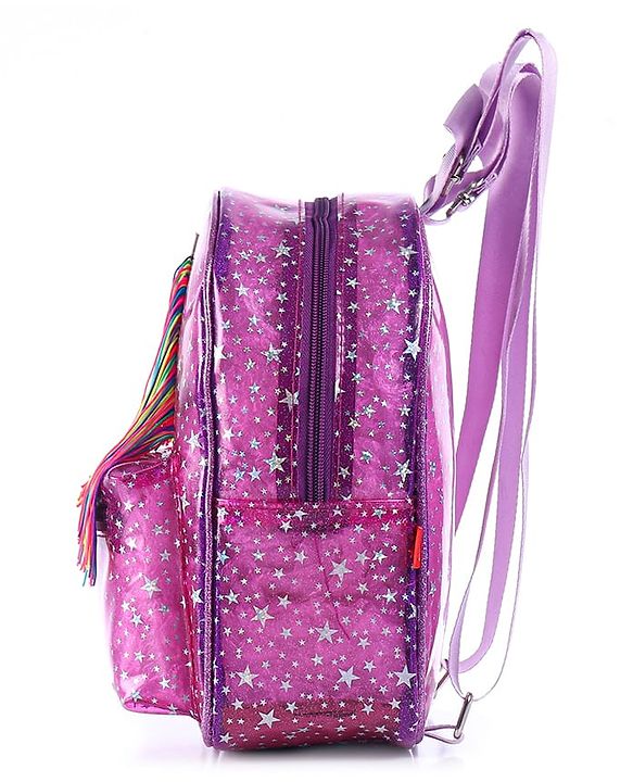 Babyhug Unicorn Fashion Backpack  Free Size - Pink