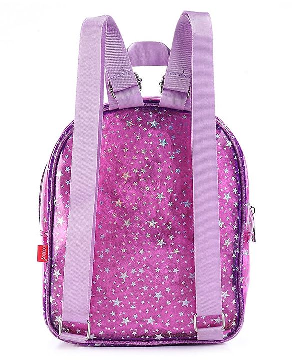 Babyhug Unicorn Fashion Backpack  Free Size - Pink