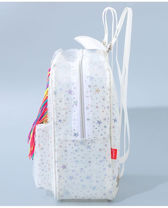 Babyhug Unicorn Fashion Backpack  Free Size - Pink