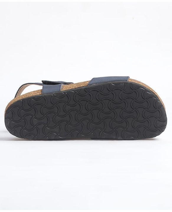 Pine Kids Sandals with Velcro Closure - Navy Blue