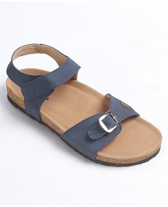 Pine Kids Sandals with Velcro Closure - Blue