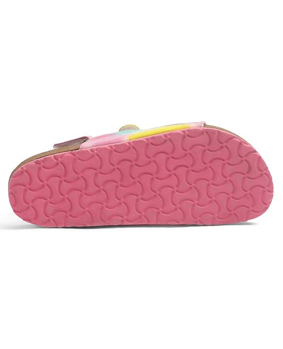 Pine Kids Sandals with Velcro Closure - Orange