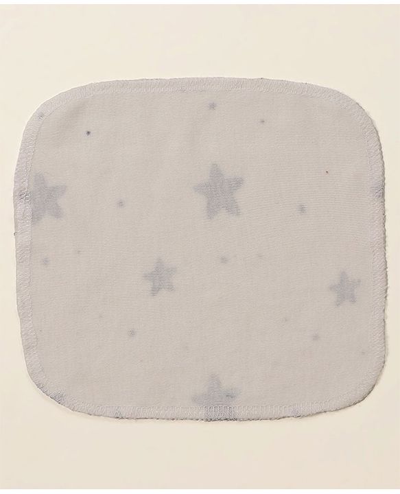 Babyhug Striped Wash Cloths Pack of 6- Multicolor