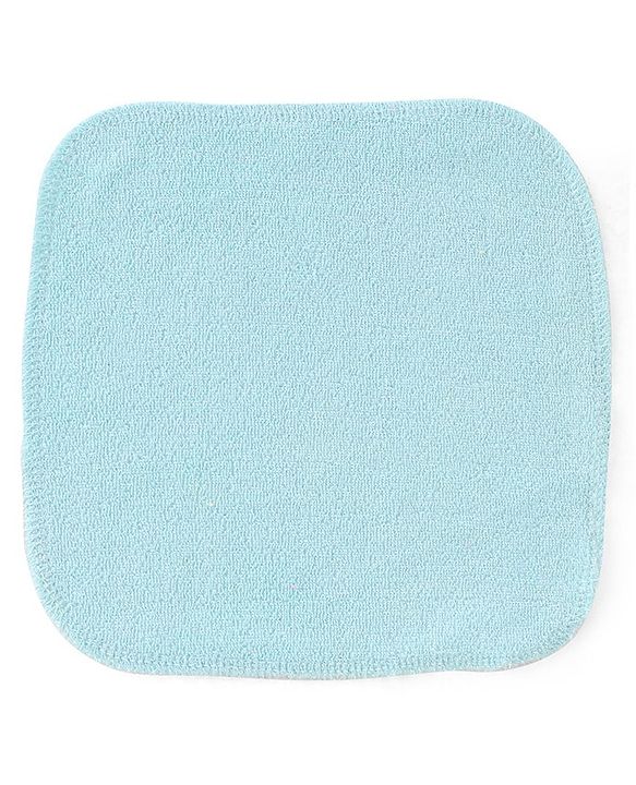 Babyhug Solid Colours Wash Clothes Pack of 6- Multicolor