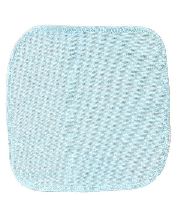 Babyhug Solid Colours Wash Clothes Pack of 6- Multicolor