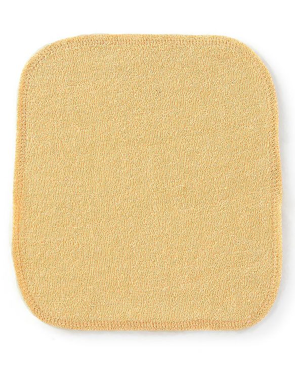 Babyhug Solid Colours Wash Clothes Pack of 6- Multicolor