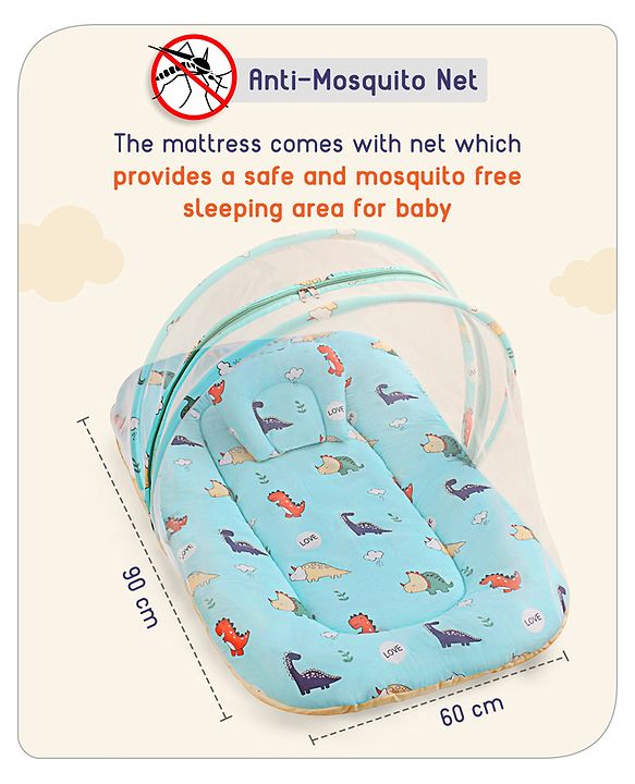 Babyhug Premium Bedding Super Save Combo Set of 3 Duck Print - Blue