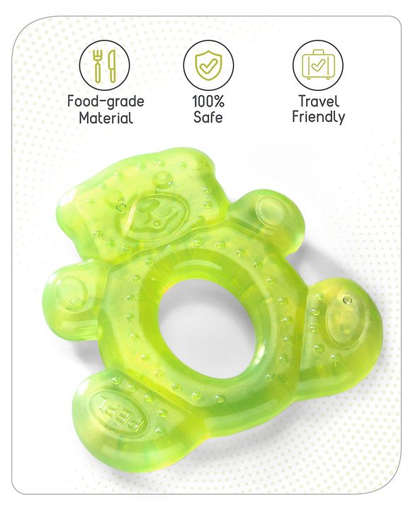 Babyhug Water Filled Teddy Shape Teether - Pink