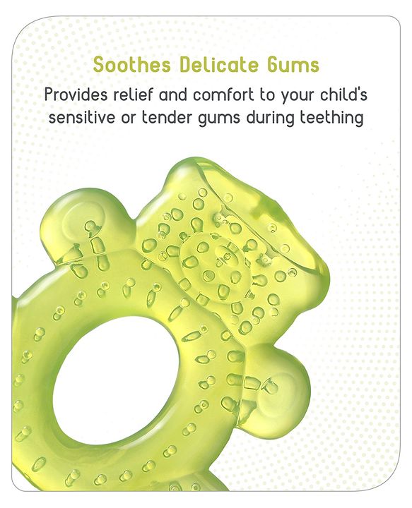 Babyhug Water Filled Teddy Shape Teether - Pink