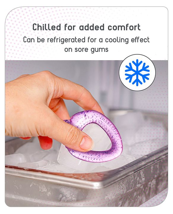 Babyhug Water Filled Berry Shape Teether -Pink