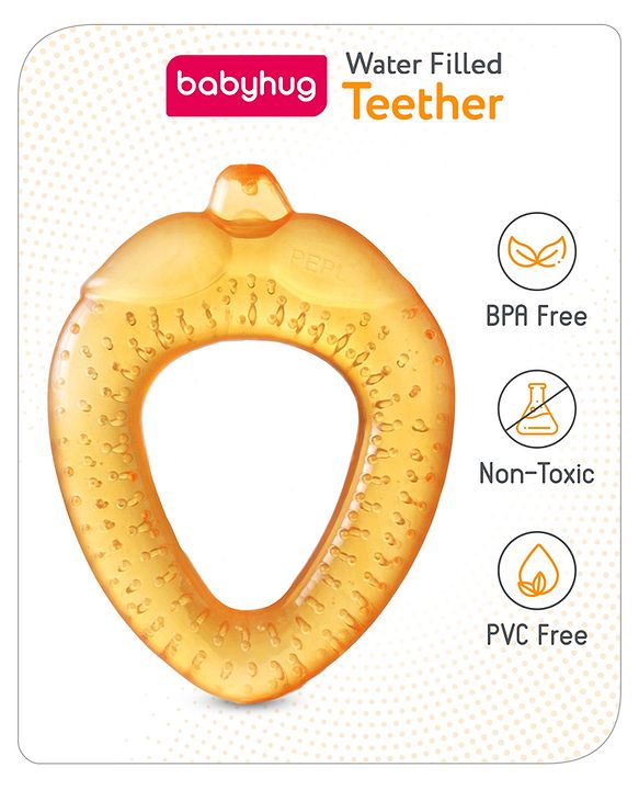 Babyhug Water Filled Berry Shape Teether -Pink