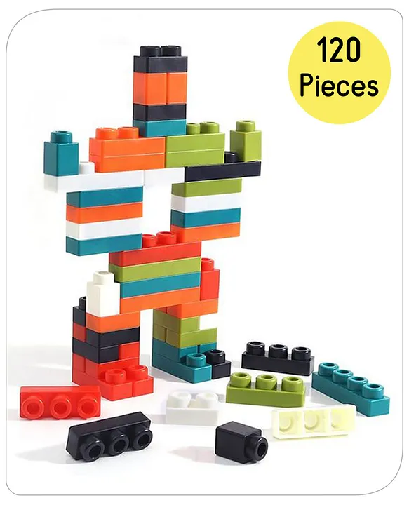 Soft 56 Pcs Colorful Building Blocks for Kids| Montessori