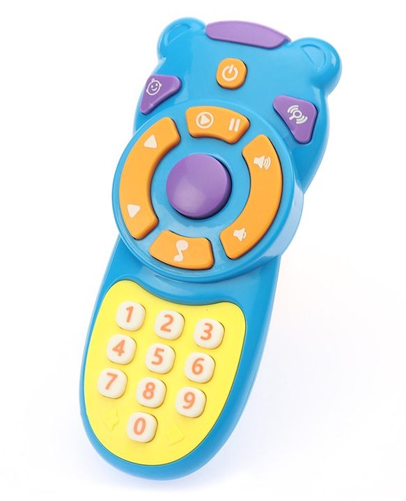 Babyhug Musical TV Remote Control Toy (Colour May Vary)