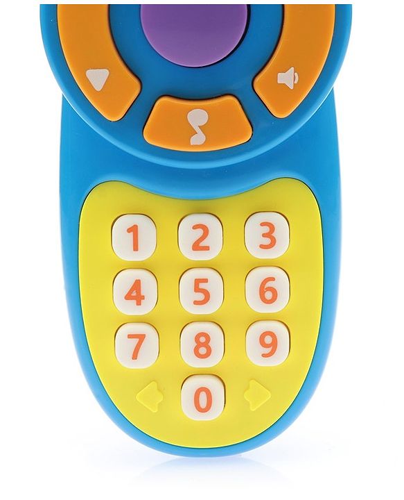 Babyhug Musical TV Remote Control Toy (Colour May Vary)